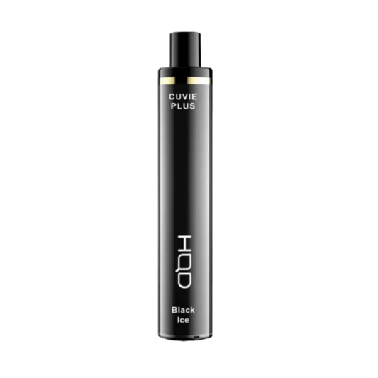 HQD Cuvie Plus Black Ice disposable vape 