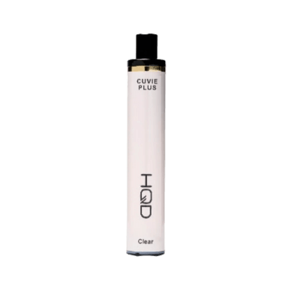 HQD Cuvie Plus Clear disposable vape 