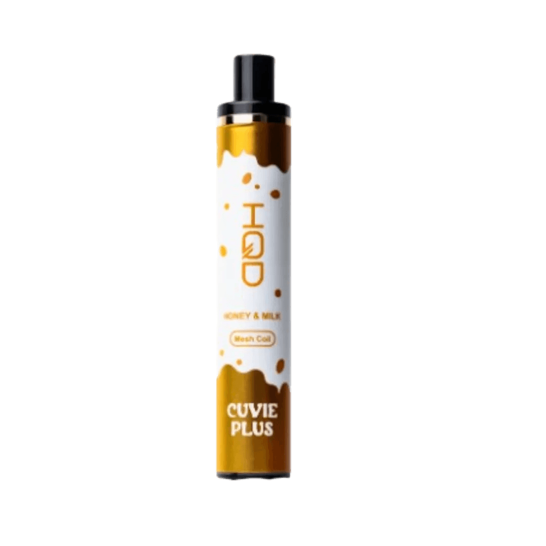 HQD Cuvie Plus Honey & Milk disposable vape 