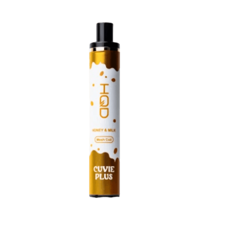 HQD Cuvie Plus Honey & Milk disposable vape 