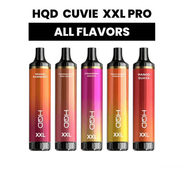 HQD Cuvie Pro XXL 4000 Puffs Disposable Vape