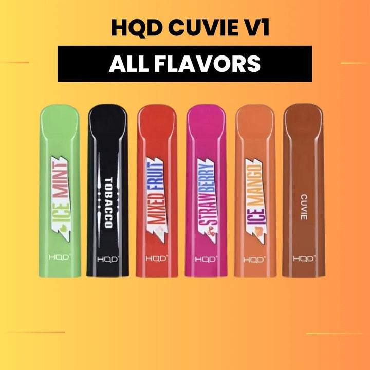 HQD Cuvie V1 300 Puffs Disposable