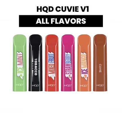 HQD Cuvie V1 300 Puffs Disposable Vape