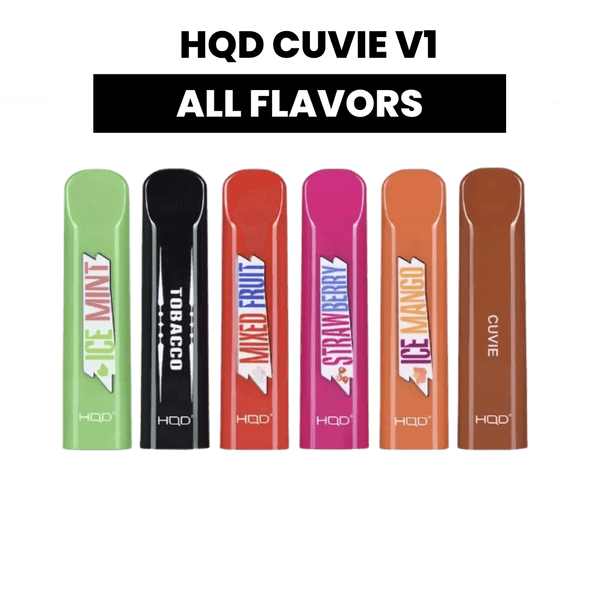 HQD Cuvie V1 300 Puffs Disposable Vape