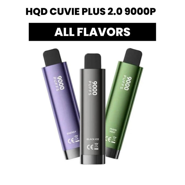 HQD Cuvie plus 9000 Puffs 