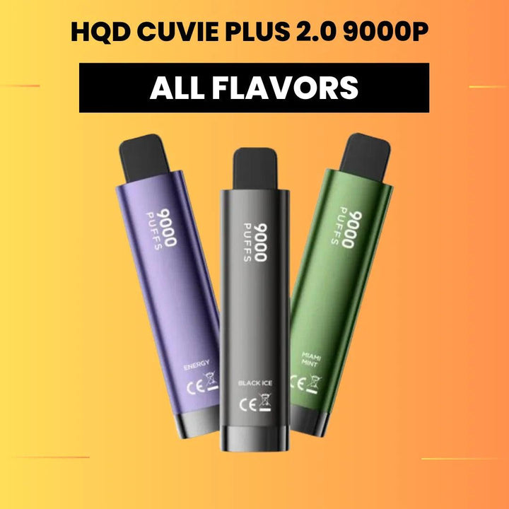 HQD Cuvie plus 9000 Puffs Disposable 