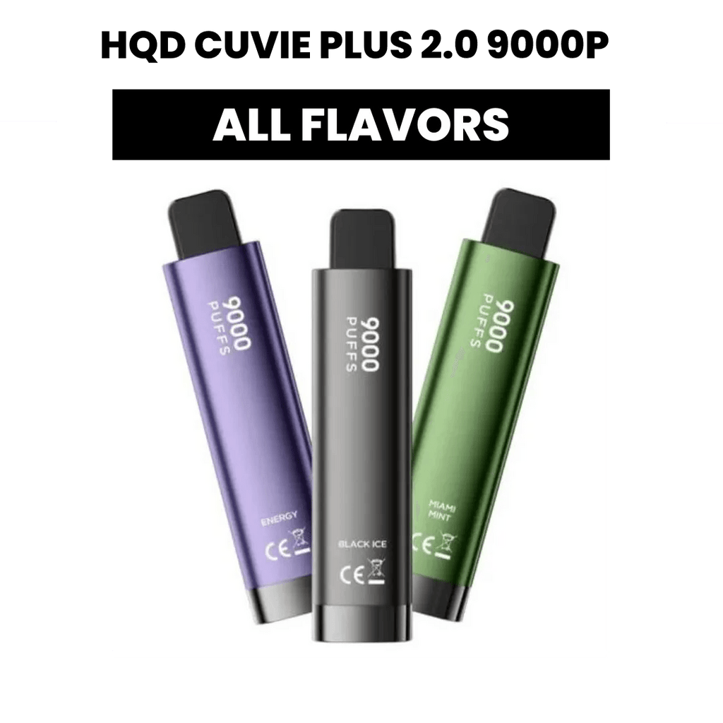HQD Cuvie plus 9000 Puffs Disposable Vape
