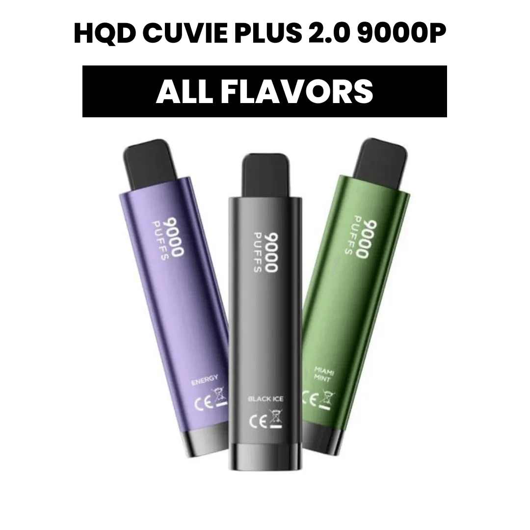 HQD Cuvie plus 9000 Puffs Disposable Vape