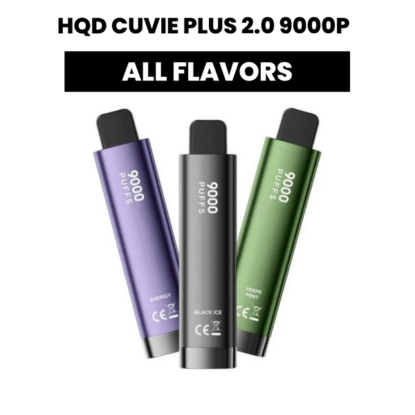 HQD Cuvie plus 9000 Puffs Disposable Vape