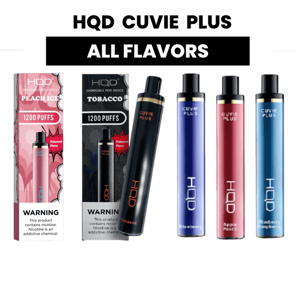 HQD plus 1200 Puffs Disposable Vape