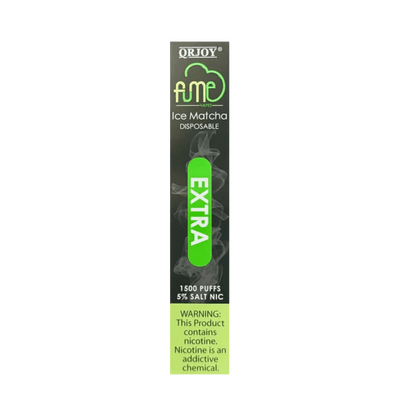 ICE MATCHA  Fume Extra Vape  Disposable Vape 1500