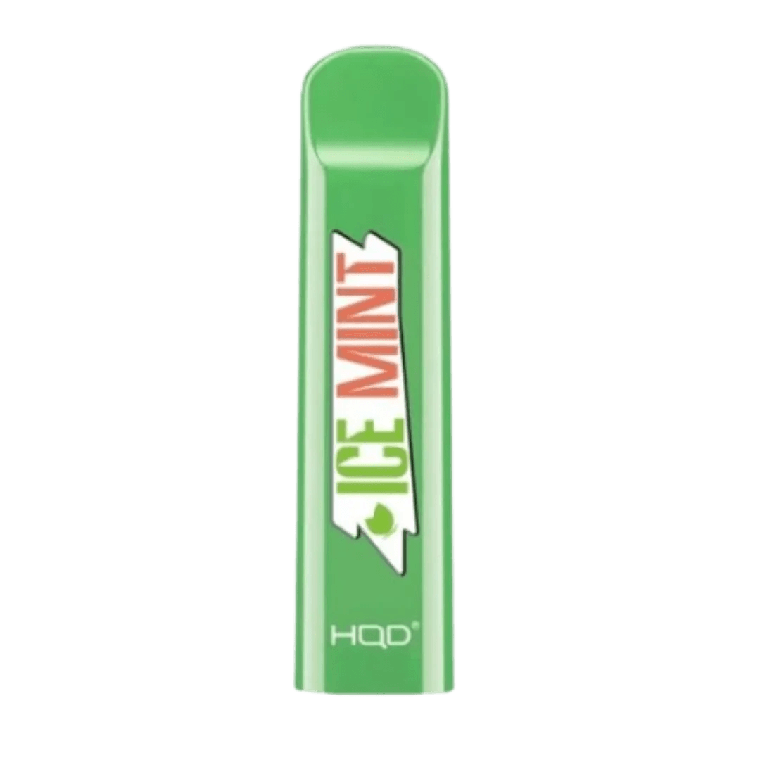 Ice Mint HQD Cuvie v1 Disposable Vape - 300 Puffs