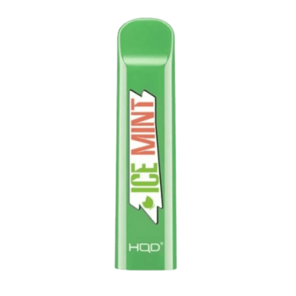 Ice Mint HQD Cuvie v1 Disposable Vape - 300 Puffs