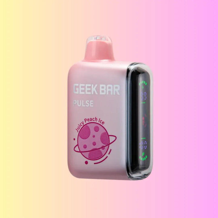 Juicy Peach Ice Geek Bar Pulse 