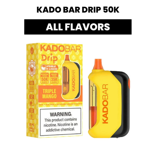 Kado Bar Drip 50K Disposable Vape – High-Puff Power with Full Control