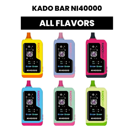 Kado Bar NI40000 Disposable Vape – Ice & Nic Control Power Device