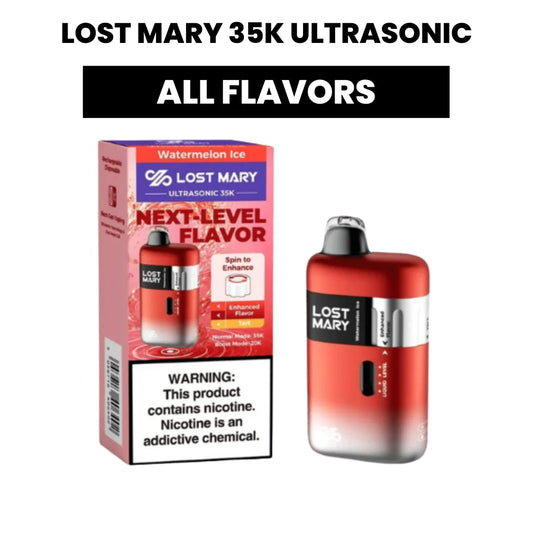 Lost Mary 35K Ultrasonic Disposable Vape – Next-Gen Flavor Technology