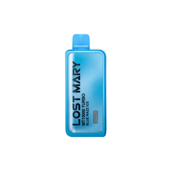 Lost Mary MT15000 Turbo Blue Razz Ice disposable vape pen