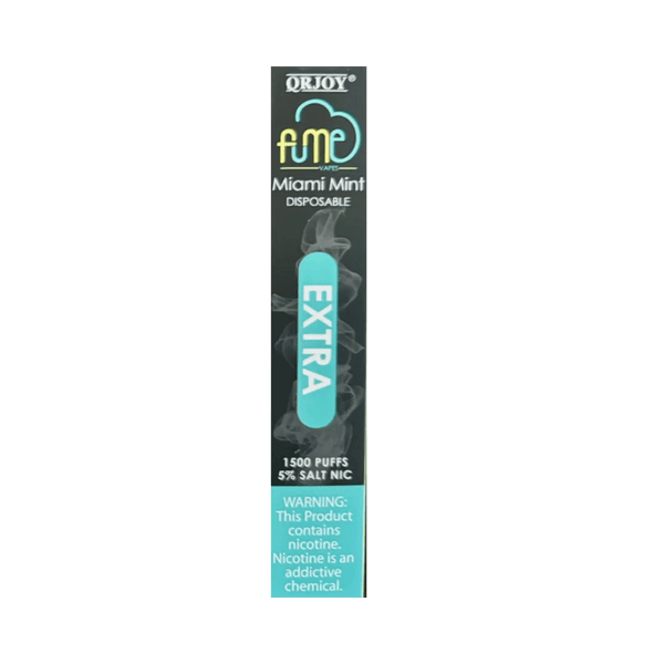 MIAMI MINT Fume Extra Vape  Disposable Vape 1500