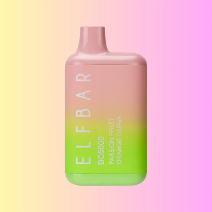 Passion Fruit Orange Guava Elf Bar EBDesign BC5000