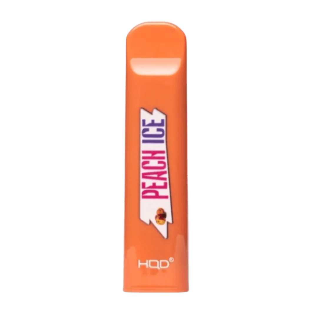 Peach Ice HQD Cuvie v1 Disposable Vape - 300 Puffs