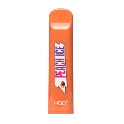 Peach Ice HQD Cuvie v1 Disposable Vape - 300 Puffs