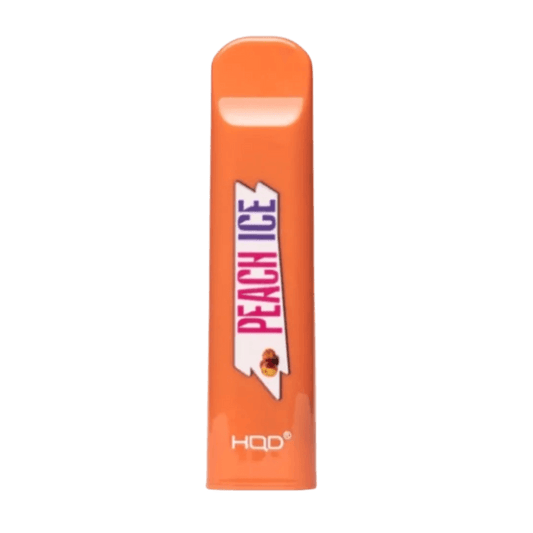 Peach Ice HQD Cuvie v1 Disposable Vape - 300 Puffs