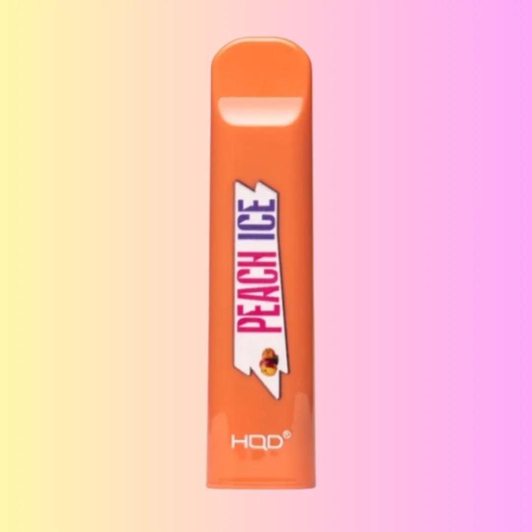 Peach Ice HQD Cuvie v1 Disposable Vape - 300 vape