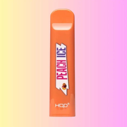Peach Ice HQD Cuvie v1 Disposable Vape - 300 vape