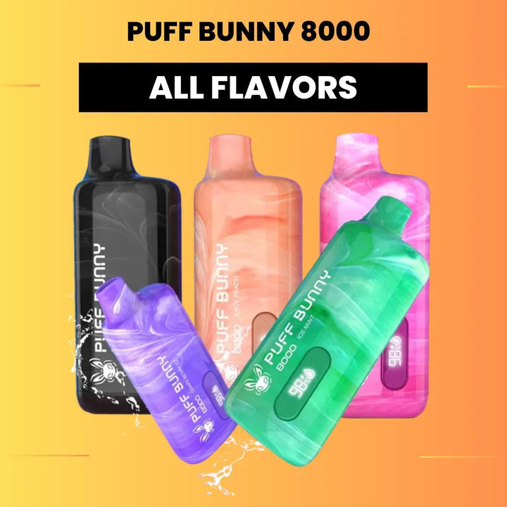 Puff Bunny 8000 Puffs Disposable 