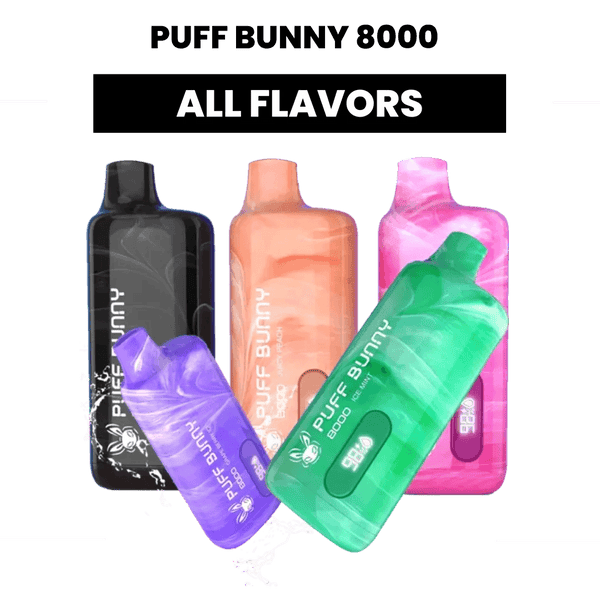 Puff Bunny 8000 Puffs Disposable Vape