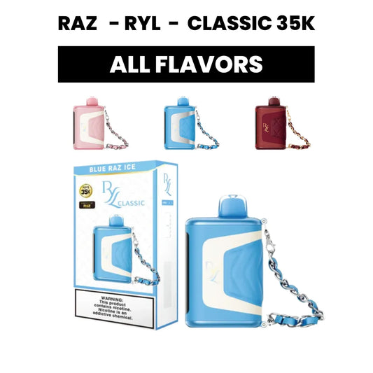 RYL Classic - By Raz Disposable Vape 5% Nic