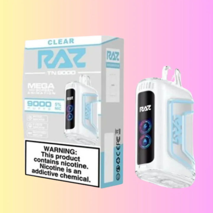 RAZ TN9000 - Clear disposable vape