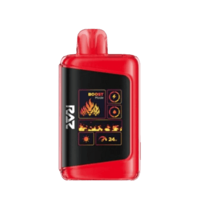 RAZ DC25000 - Black cherry peach disposable vape pen