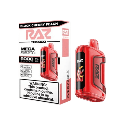 RAZ TN9000 - Black Cherry Peach disposable vape