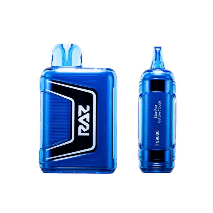 RAZ TN9000 - Blue Raz Cotton Cloudz disposable vape