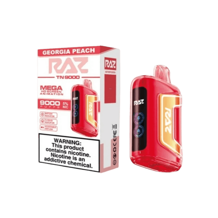 RAZ TN9000 - Georgia Peach disposable vape pen