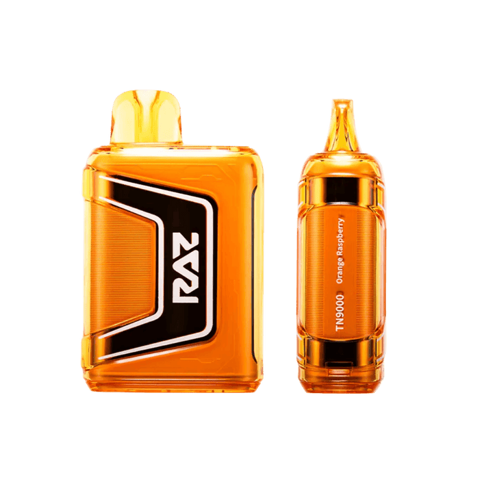 RAZ TN9000 - Orange Raspberry disposable vape pen