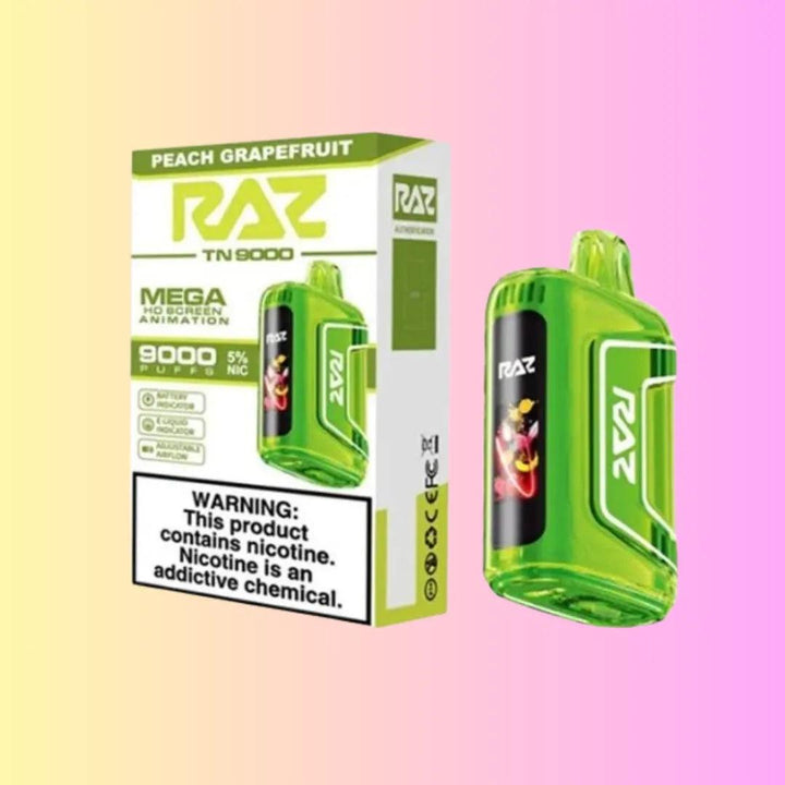 RAZ TN9000 - Peach Grapefruit disposable vape