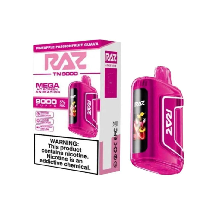 RAZ TN9000 - Pineapple PassionFruit Guava disposable