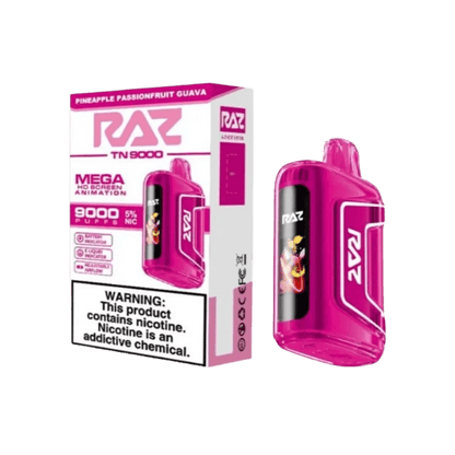 RAZ TN9000 - Pineapple PassionFruit Guava disposable vape pen