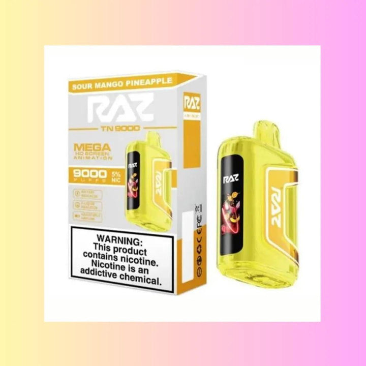 RAZ TN9000 - Sour Mango Pineapple disposable vape