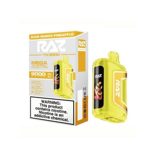 RAZ TN9000 - Sour Mango Pineapple disposable vape pen