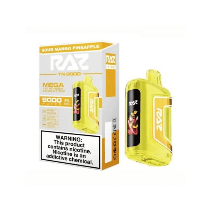 RAZ TN9000 - Sour Mango Pineapple disposable vape pen