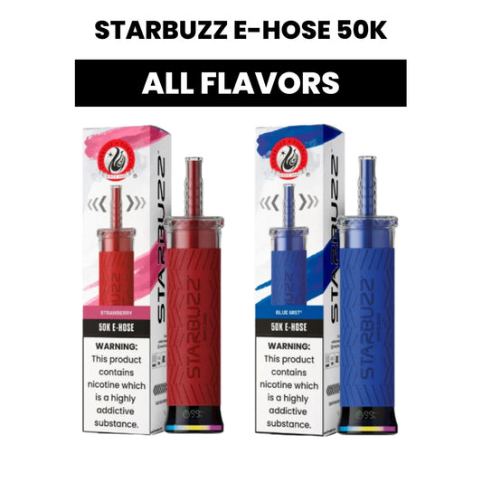 Starbuzz E-Hose 50K Disposable Vape – Hookah-Inspired Ultra High Puff Device