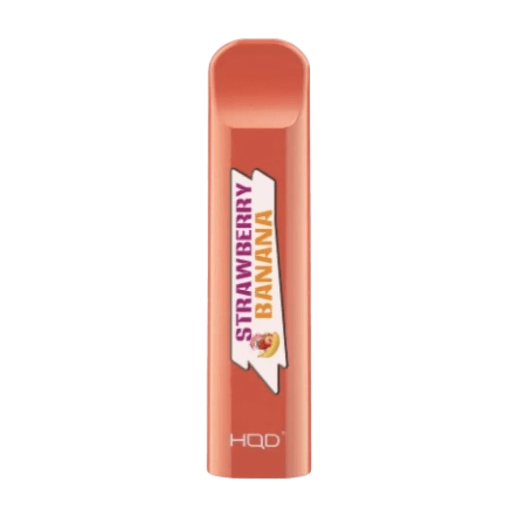 Strawberry Banana HQD Cuvie v1 Disposable Vape - 300 Puffs