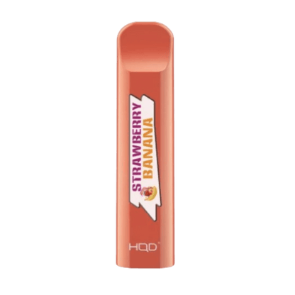 Strawberry Banana HQD Cuvie v1 Disposable Vape - 300 Puffs