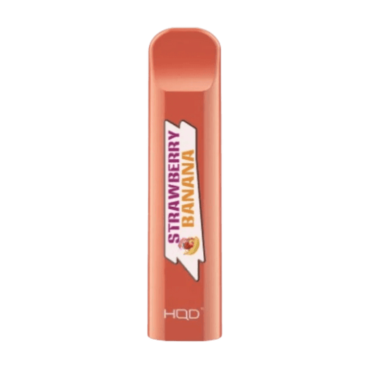 Strawberry Banana HQD Cuvie v1 Disposable Vape - 300 Puffs