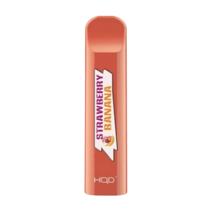 Strawberry Banana HQD Cuvie v1 Disposable Vape - 300 Puffs