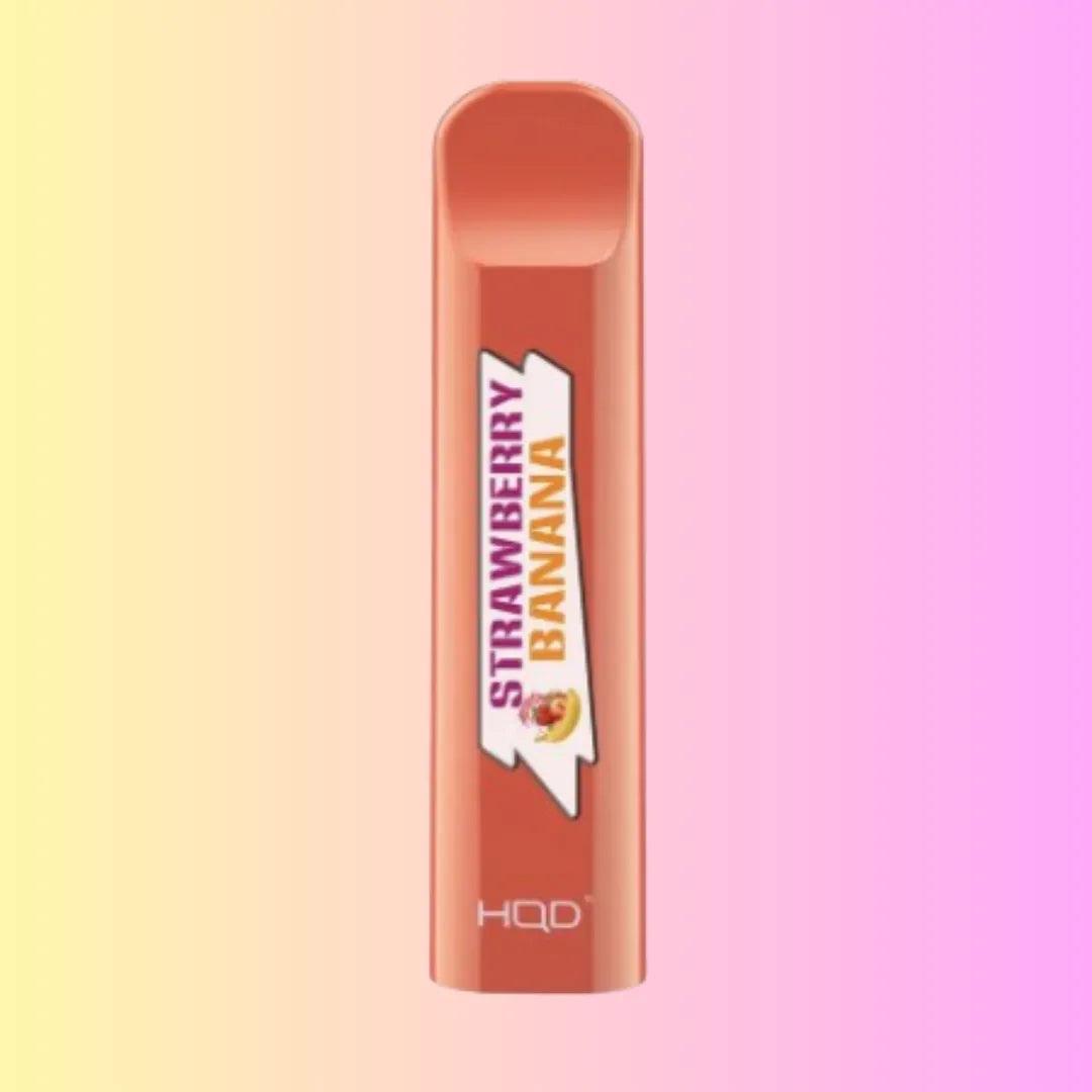 Strawberry Banana HQD Cuvie v1 Disposable Vape - 300 vape